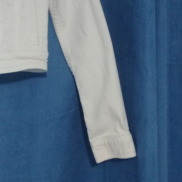 American Eagles Ladies Cropped Denium Style Jacket 100% Cotton - Picture 4 of 16